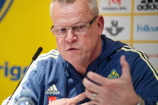 Head coach Janne Andersson of Sweden