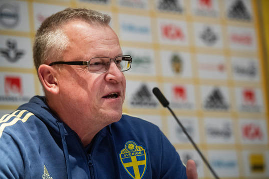 Head coach Janne Andersson of Sweden