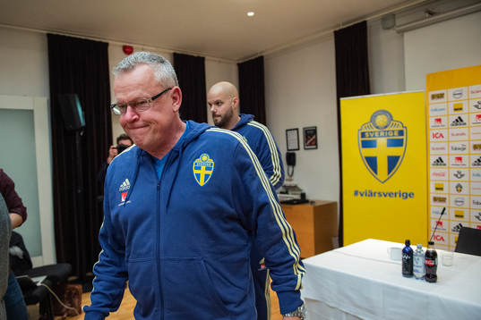 Head coach Janne Andersson of Sweden