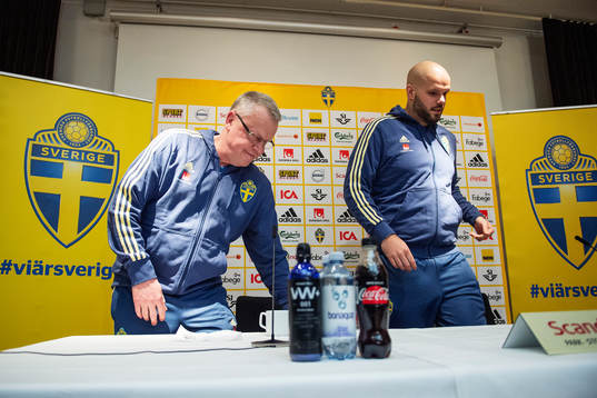 Head coach Janne Andersson of Sweden