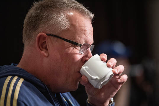Head coach Janne Andersson of Sweden