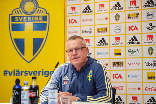 Head coach Janne Andersson of Sweden