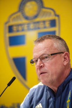 Head coach Janne Andersson of Sweden
