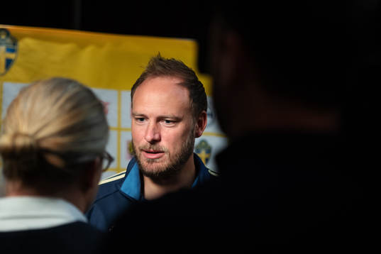 Andreas Granqvist of the Swedish national football team at