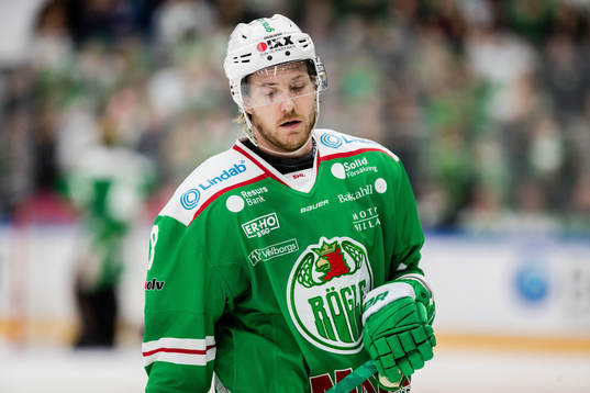 Rögles Linus Sandin deppar