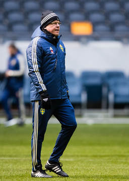 Head coach Janne Andersson of Sweden