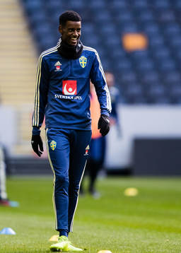 Alexander Isak of Sweden