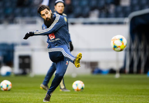 Jimmy Durmaz of Sweden