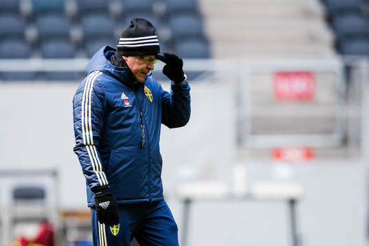 Head coach Janne Andersson of Sweden