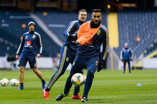 Viktor Claesson and Sotirios Papagiannopoulos of Sweden