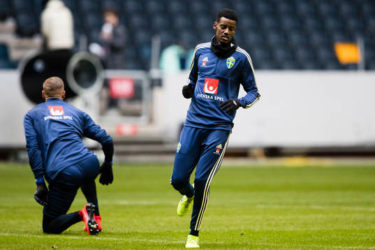 Alexander Isak of Sweden
