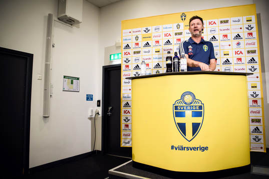 Peter Gerhardsson, förbundskapten för damlandslaget