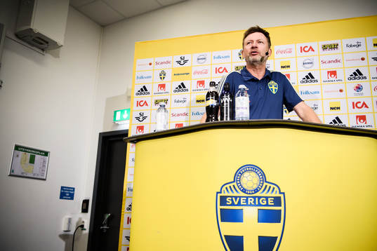 Peter Gerhardsson, förbundskapten för damlandslaget