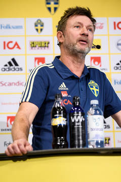 Peter Gerhardsson, förbundskapten för damlandslaget