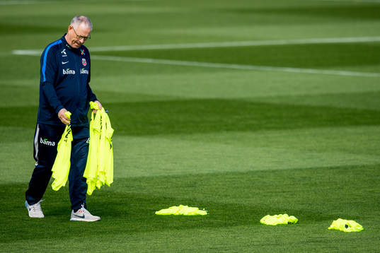 Lars Lagerbäck, head coach of Norway