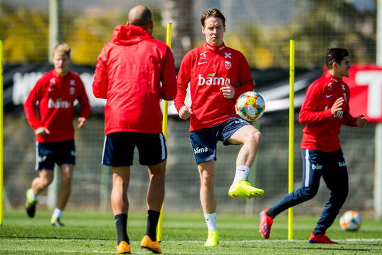 Stefan Johansen of Norway