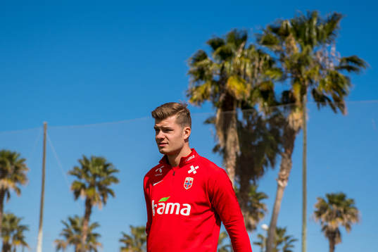 Alexander Sørloth of Norway