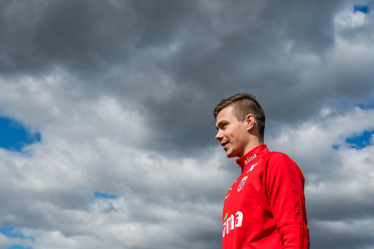 Goalkeeper Per Kristian Worre Bråtveit of Norway