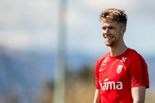 Kristoffer Ajer of Norway