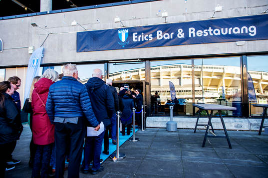 Invigning av Erics Bar & Restaurang och presentation av