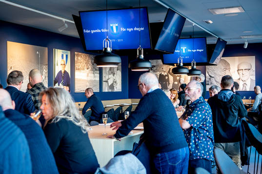 Invigning av Erics Bar & Restaurang och presentation av