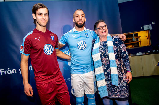 Adi Nalic och Guillermo Molins med en gäst