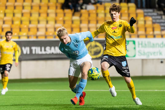 Elfsborgs Jesper Sandberg Hesselgren och Malmö FF´s
