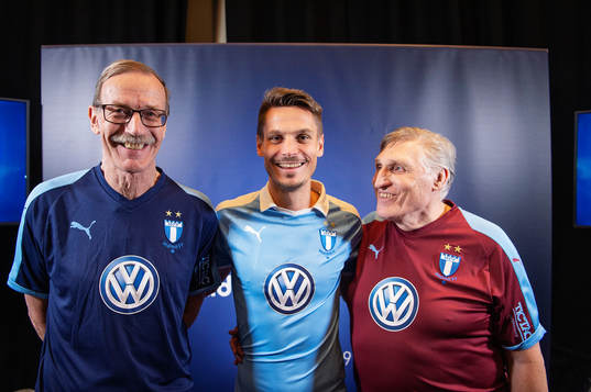 Staffan Tapper, Markus Rosenberg och Anders Ljungberg