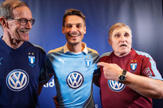 Staffan Tapper, Markus Rosenberg och Anders Ljungberg