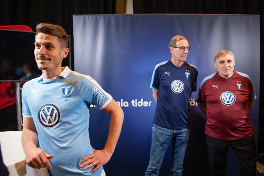 Staffan Tapper, Markus Rosenberg och Anders Ljungberg