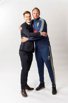 Markus Rosenberg, Malmö FF, och Andreas Granqvist,