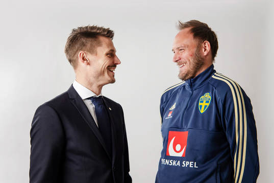 Markus Rosenberg, Malmö FF, och Andreas Granqvist,