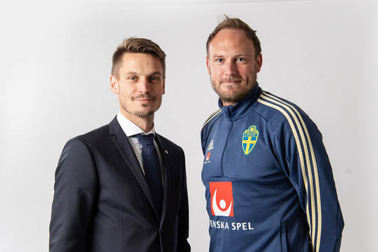 Markus Rosenberg, Malmö FF, och Andreas Granqvist,