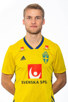 Sebastian Andersson of the Swedish national football team