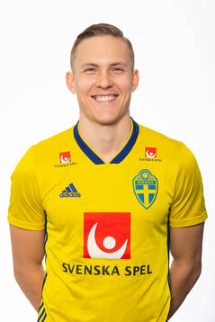 Ludwig Augustinsson of the Swedish national football team
