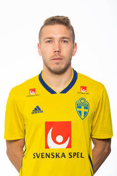 Anton Tinnerholm of the Swedish national football team