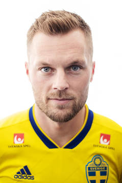 Sebastian Larsson of the Swedish national football team