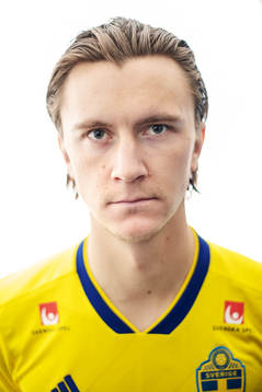 Kristoffer Olsson of the Swedish national football team