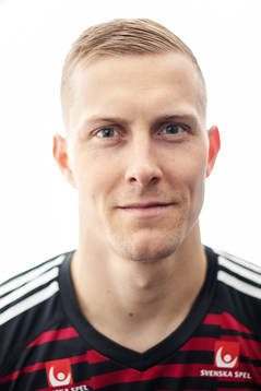 Karl-Johan Johnsson of the Swedish national football team