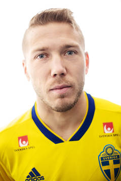 Anton Tinnerholm of the Swedish national football team