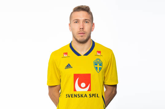 Anton Tinnerholm of the Swedish national football team
