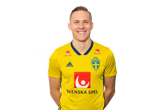 Ludwig Augustinsson of the Swedish national football team