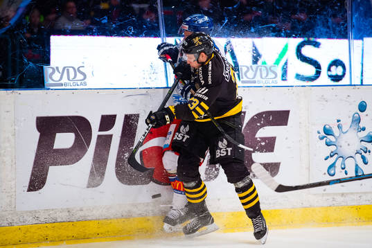 s Fredric Weigel och Oskarshamns Jesper Dahlroth