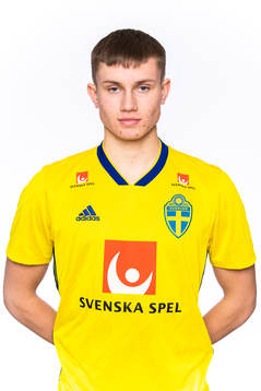 Henrik Rossborg i P18-landslaget