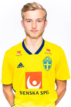 Johan Rapp i P18-landslaget