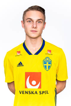 Albin Palmlöf i P18-landslaget