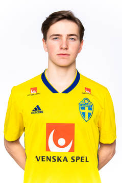 Erik Graudelius i P18-landslaget