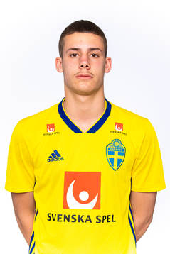 Gabriel Wallentin i P18-landslaget