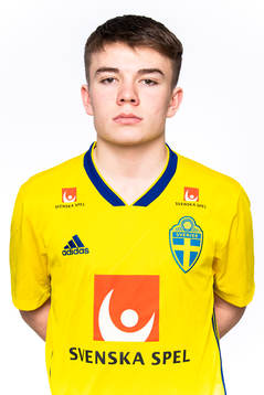 Gustav Rydberg i P18-landslaget