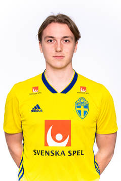 Albin Ekström i P18-landslaget